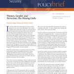 WIIS Policy Brief_Women, Gender, and Terrorism - The Missing Links