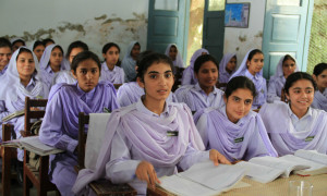 Girls_in_school_in_Khyber_Pakhtunkhwa_Pakistan_7295675962