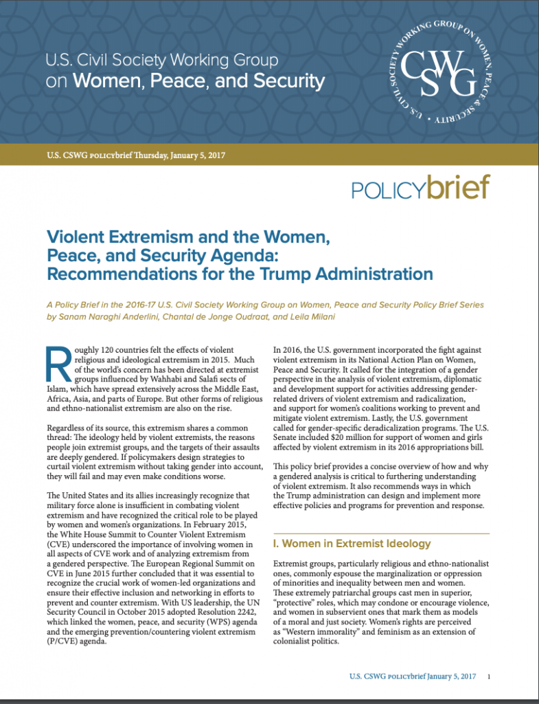 U S CSWG Publications WIIS Women In International Security